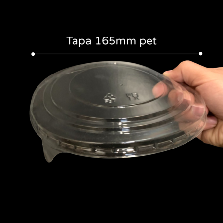 Tapa 165mm 50 unids